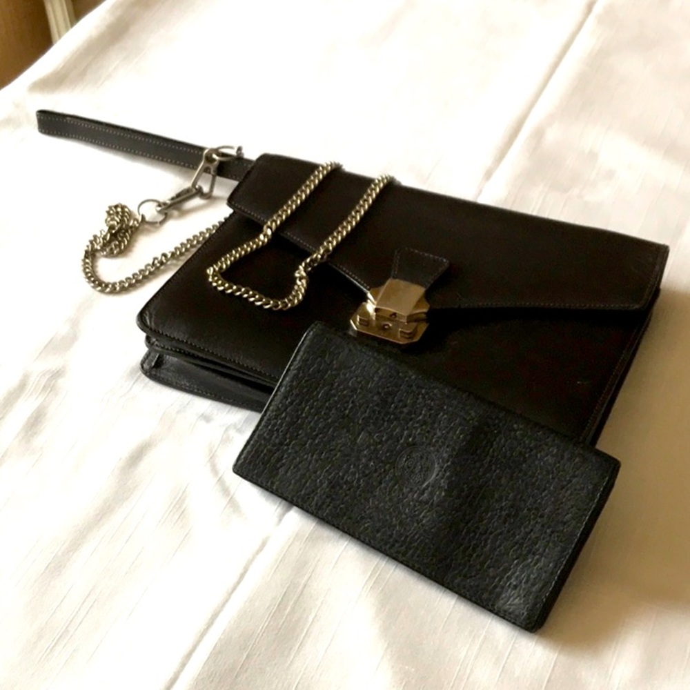 Dunhill Clutch/Crossbody with wallet